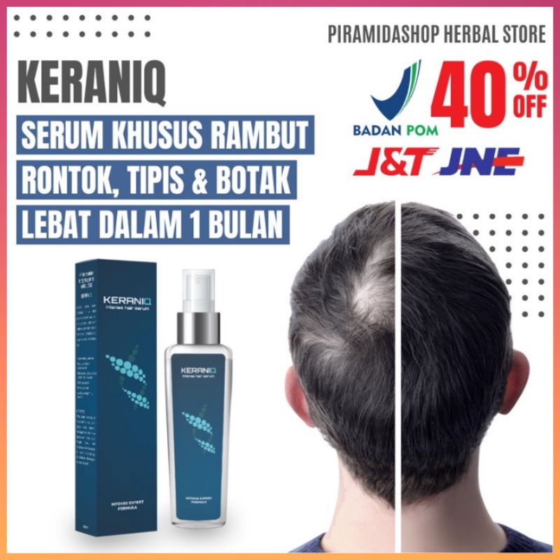 KERANIQ hair Serum Penumbuh Rambut Botak & Penebal Rambut