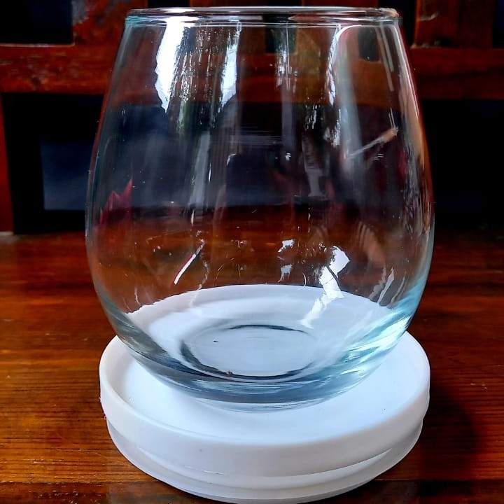 GELAS MINUM TUSCANY CITINOVA KACA BENING BULAT GELAS JUS SIRUP VAS BUNGA KACA MINI TANK CUPANG