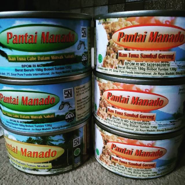 Tuna Kaleng "Pantai Manado"