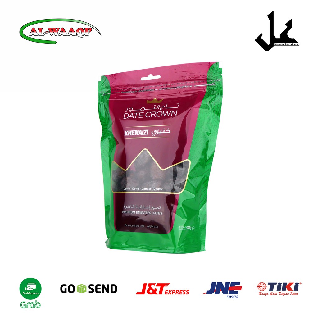 

Kurma Date Crown Khenaizi 500gr