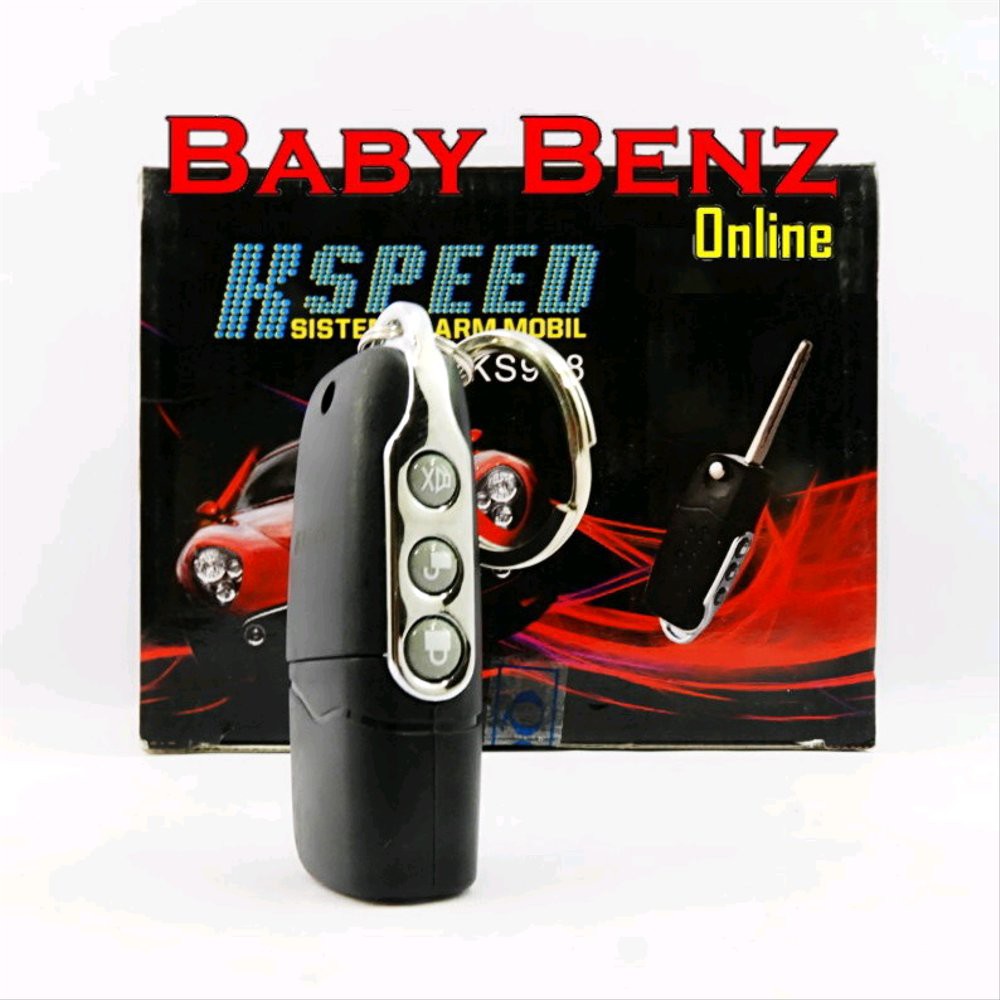 Alarm Mobil K-Speed Tipe Kunci Lipat  klo2946