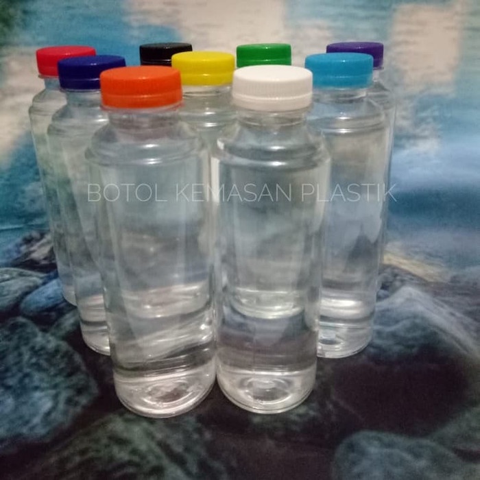 Botol plastik 250 ml. Botol almond 250 ml (Instant/Sameday)
