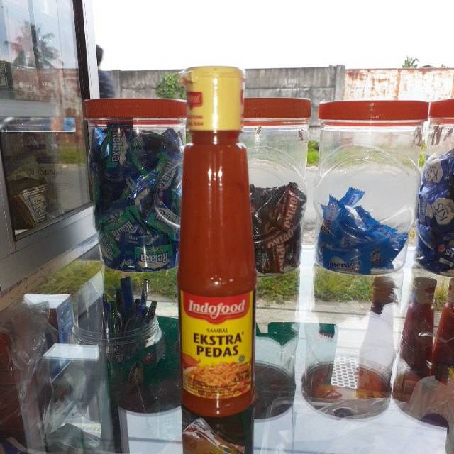 

Saos sambal indofood extra pedas 135ml