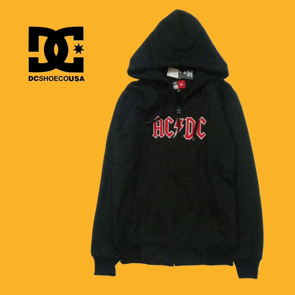 Sweater hoodie zipper dc ACDC Hoodie Pria Premium
