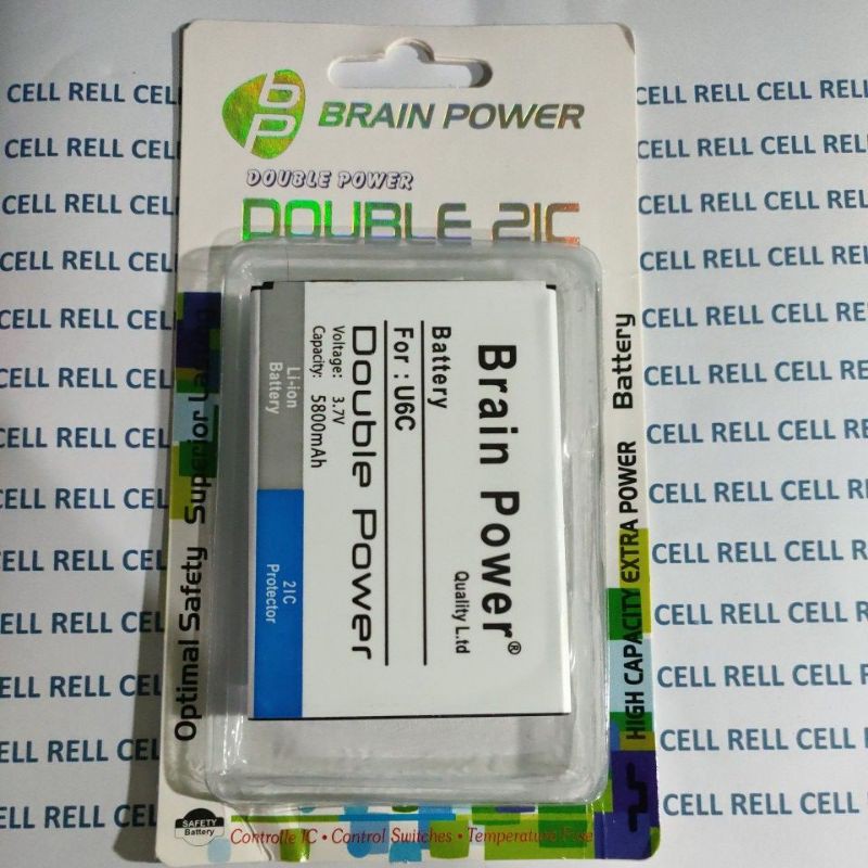 BATERAI BATRE BATTERY EVERCROSS EVERCOSS U6C DOUBLE POWER M60 MURAH BERGARANSI