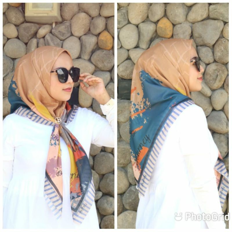 Promo Jilbab Journey New Motif Murah