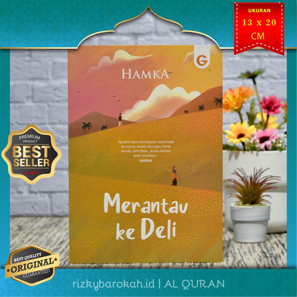 

Bisa BAYAR DITEMPAT - Merantau Ke Deli - Buya Hamka - Gema Insani - free BUBBLE WRAP