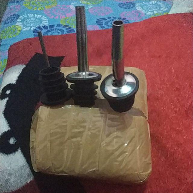 Mumantab Stainless Steel Liquor Spirit Pourer Flow Wine Bottle Pour Spout Stopp