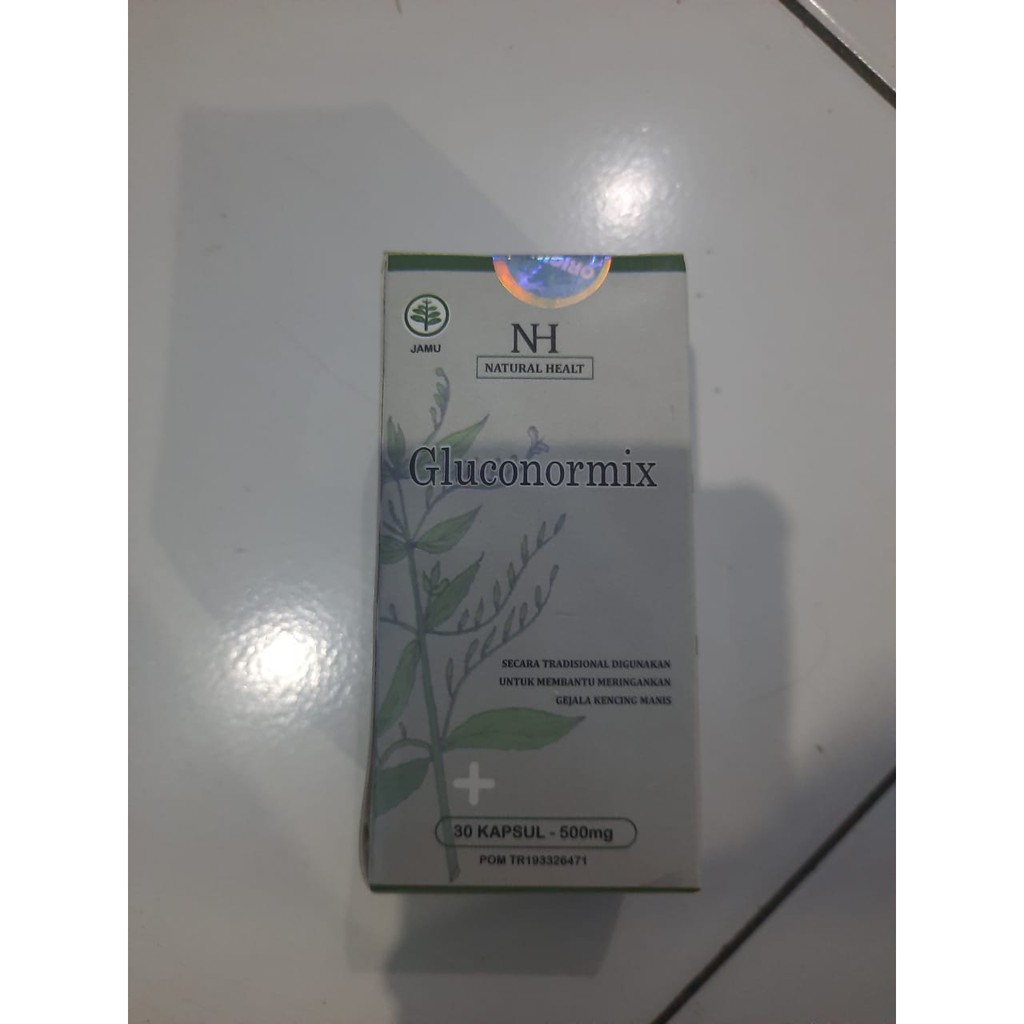 

gluconormix obat penurun kadar gula dalam darah, untuk diabetes asli BPOM