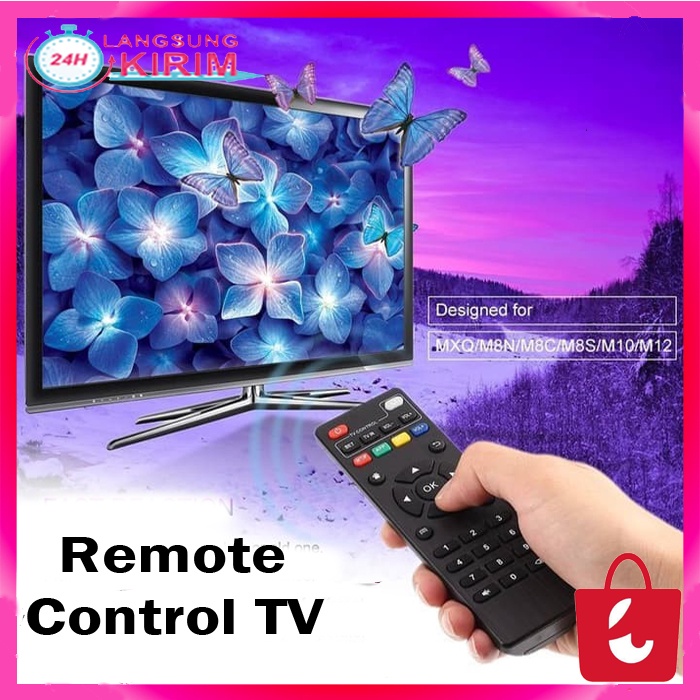 [BISA COD] [1 Pcs] Remote Multi Universal Control Android TV BOX ALL Type H96 V88 T95 TX X96 PRO smart 4K