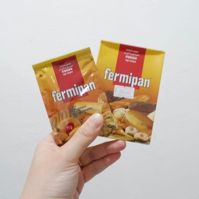 

Fermipan / Ragi instant 11 gram / 4 x 11 gram / Fermipan box PRODUK TERBATAS Kode 882