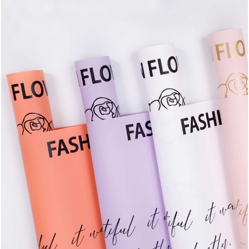 Fashion Flowers Paper Wrap Cellophane Kertas Buket Bunga Paper Flower Kertas Kado / Flower Wrapping / Cellophane / Wrap / Kertas Bunga / Kertas Kado / Flower Paper / Kertas Grosir / Kertas Import / Kertas Cellophane / Florist / Buket Bunga / Florist Suppl