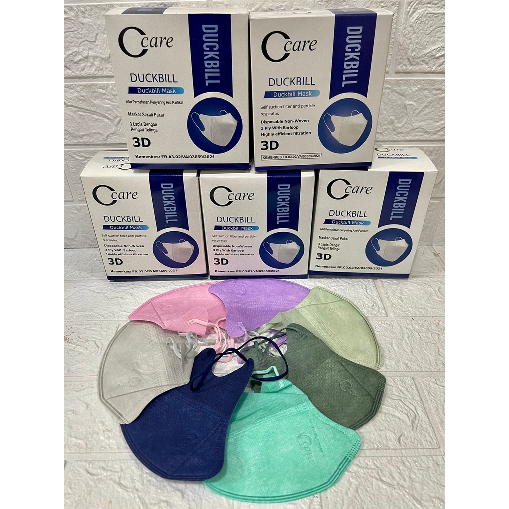 Ccare Masker Duckbill isi 50pcs