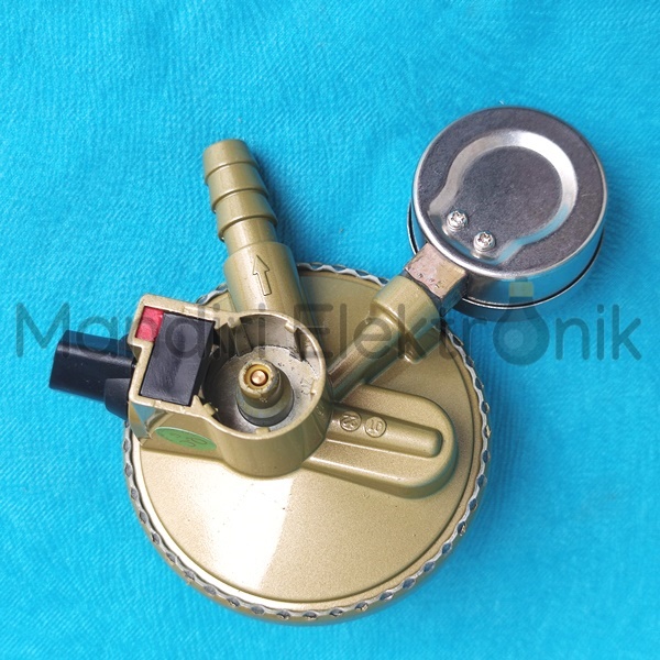 Winn Gas Regulator Tekanan Rendah W 118 M W118M dengan Meteran - Regulator SNI dengan Meter Winn Gas