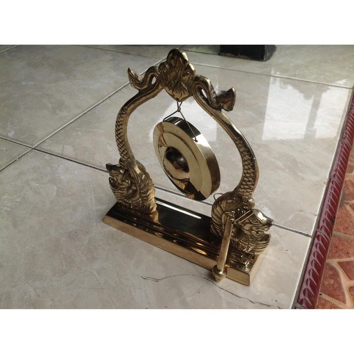 Gong Cantuk Gawang kecil brass