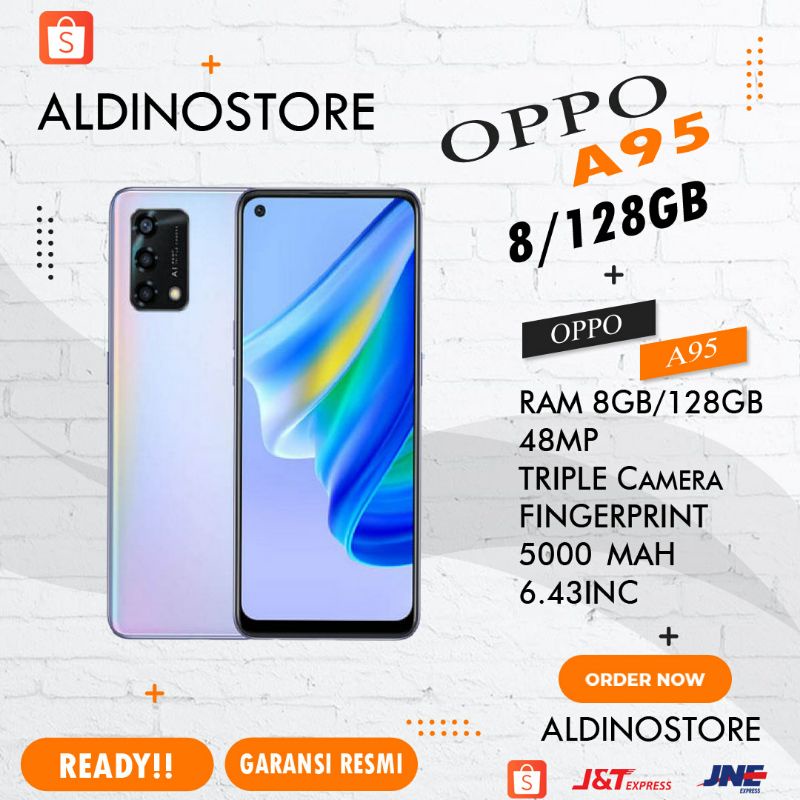 Jual OPPO A95 RAM 8/128GB GARANSI RESMI Indonesia|Shopee Indonesia