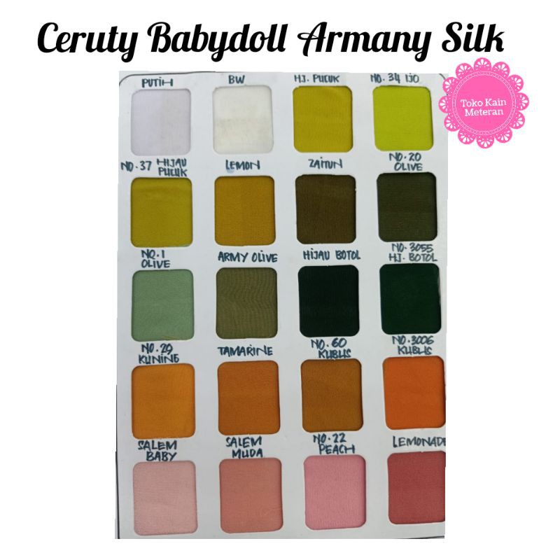 KAIN SIFON CERUTY BABYDOLL PREMIUM