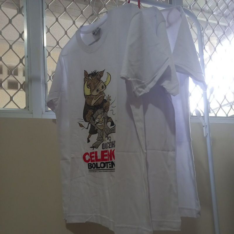 Kaos Oblong, Asli Jogja, Raminten Kaos, Putih, size : L