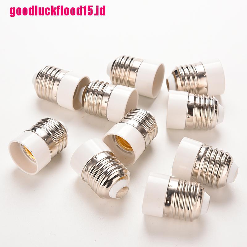 {LUCKID}New 5pcs E27 to E14 Base LED Light Lamp Bulb Adapter Converter Screw Socket
