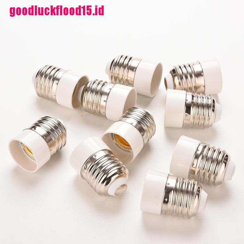 {LUCKID}New 5pcs E27 to E14 Base LED Light Lamp Bulb Adapter Converter Screw Socket