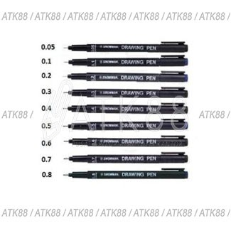 

Drawing Pen Snowman FT700 / 0.2 - Black