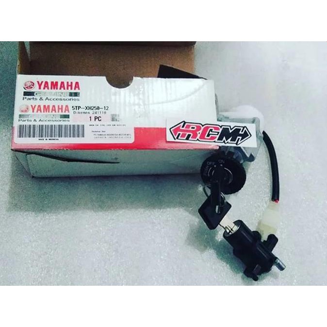MAIN SWITCH ASSY KUNCI KONTAK DAN JOK SADEL YAMAHA 5TP-XH250-12 rcmyam1 Kualitas Baik