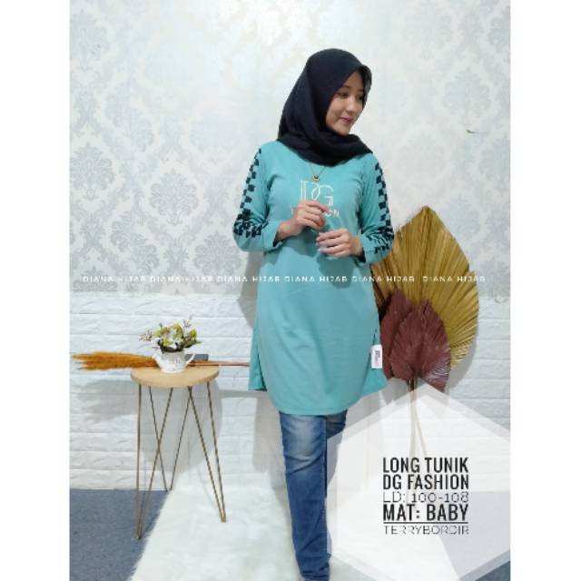 Tunik Baby Terry DG Bordir