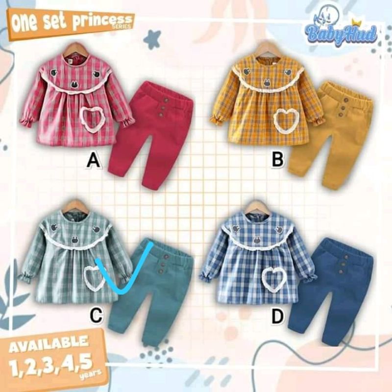 PO Baby Hud One Set Princess