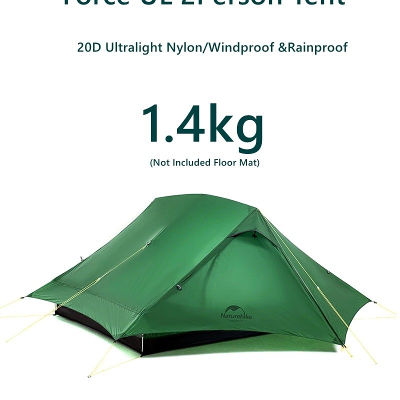 TENDA FORCE UL 2 NATUREHIKE NH20ZP080