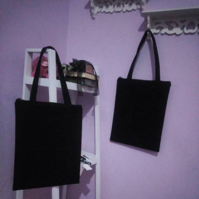 Tote bag polos kanvas