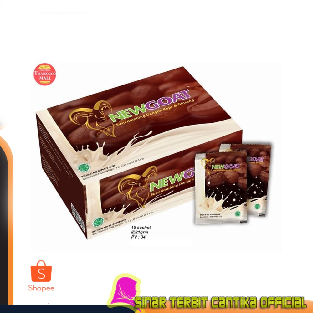 

Murah NewGOAT Susu Kambing Kopi Gingseng New Goat Kesehatan dan Stamina Asli