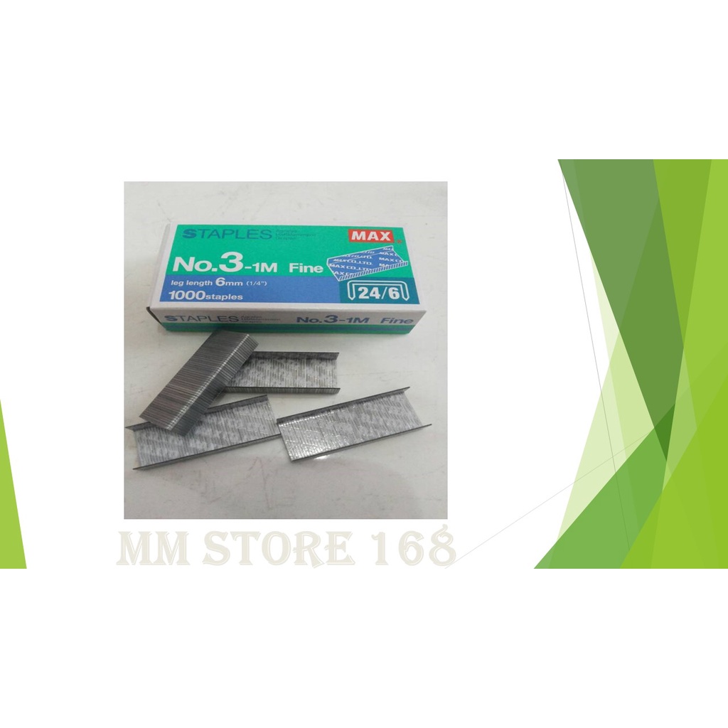 

Isi Staples Besar No. 3 Max ( Isi 20 box kecil )