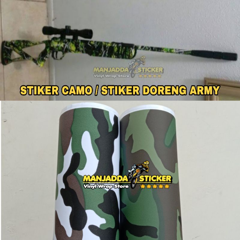 STIKER CAMO SENAPAN ANGIN