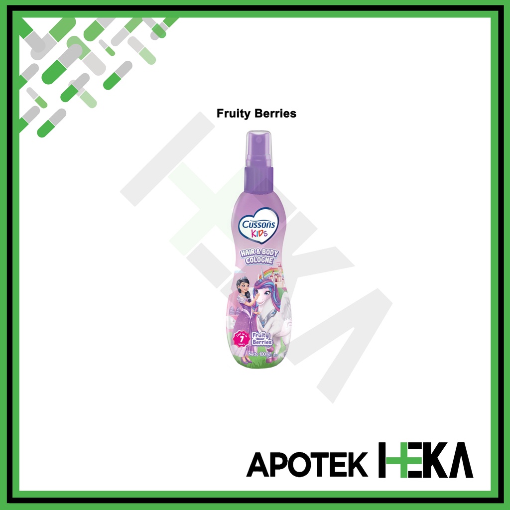 Cussons Kids Cologne 100 ml Fruity Berries / Strawberry Unicorn (SEMARANG)