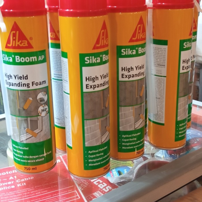 Sikaboom AP Foam 750ml SIKA Sika Boom AP Polyurethane Foam Sikaboom AP Foam Bahan Bangunan [750 mL]