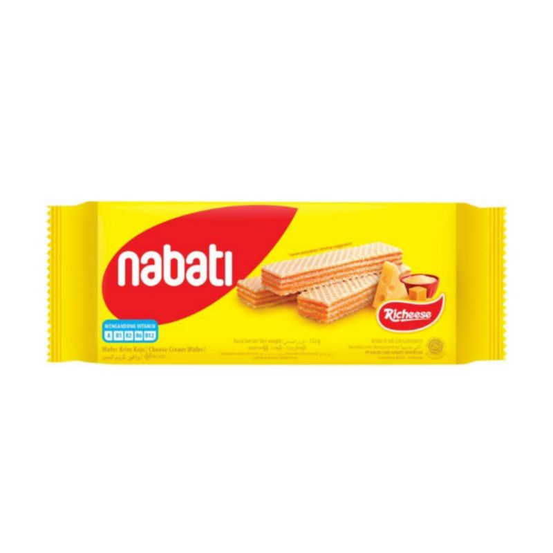 

Richoco Nabati Wafer Krim Cokelat 132 g