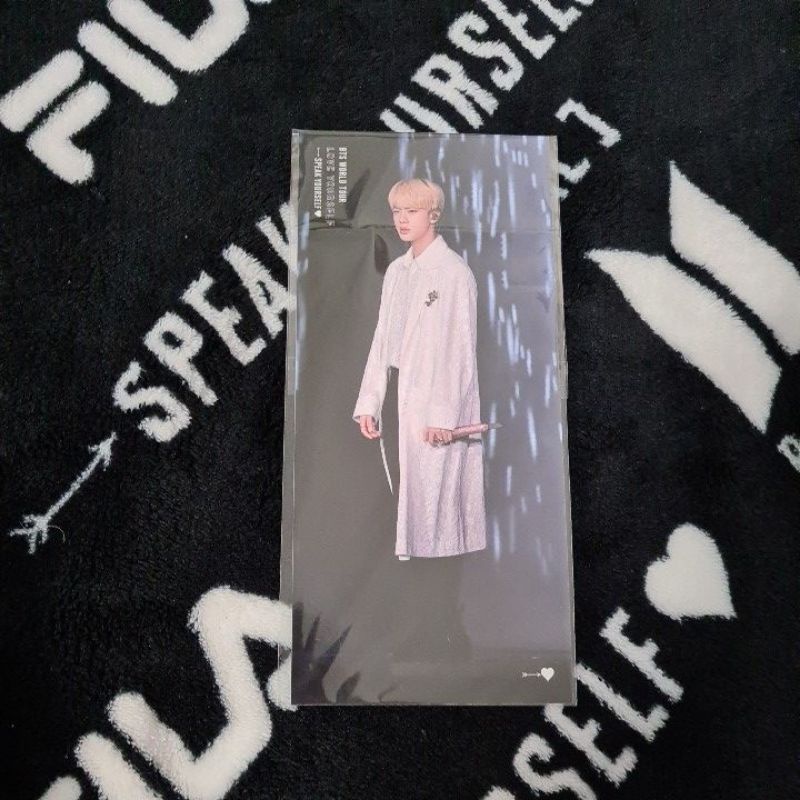 BTS Sao Paulo bookmark Jin