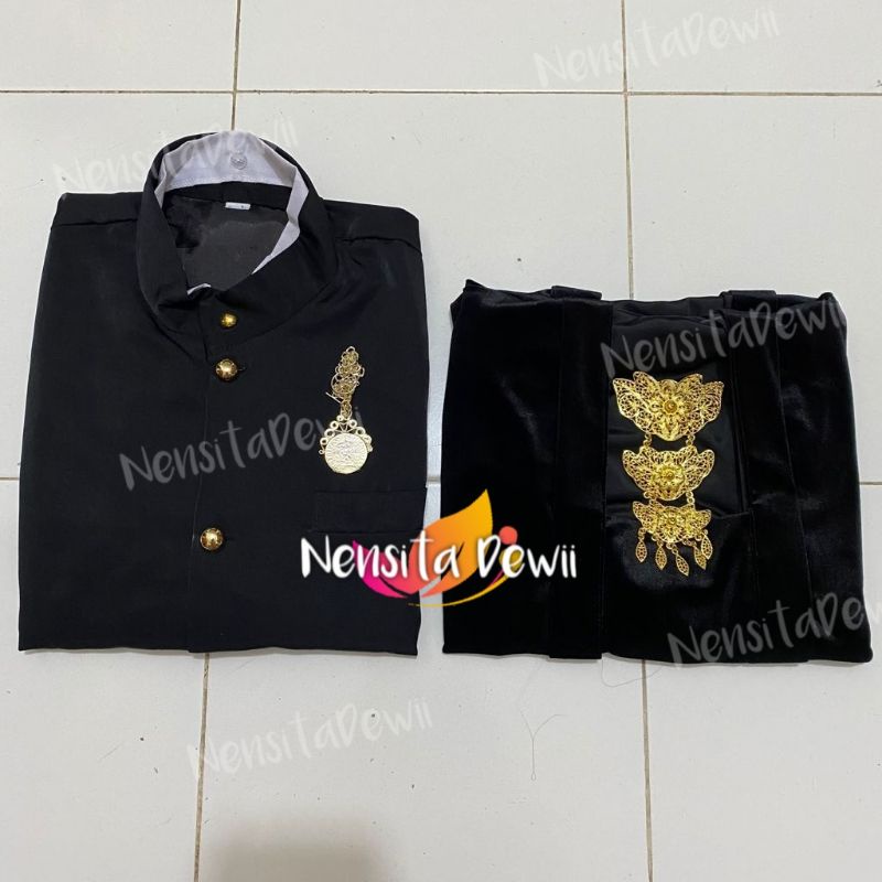 Set Baju Prewedding / Baju Couple Adat Jawa - Jogja, Motif Truntum Garuda