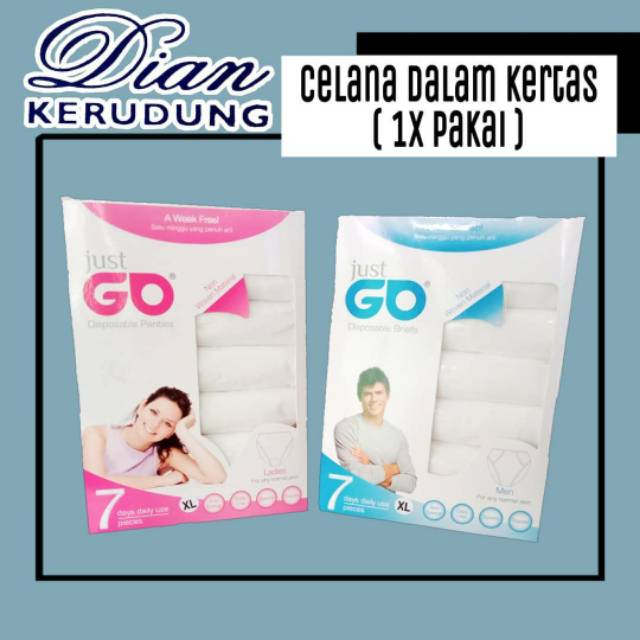 

CELANA KERTAS 1x PAKAI