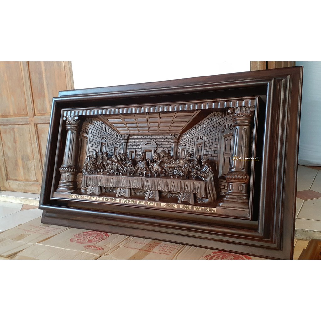 Ukiran Relief Perjamuan