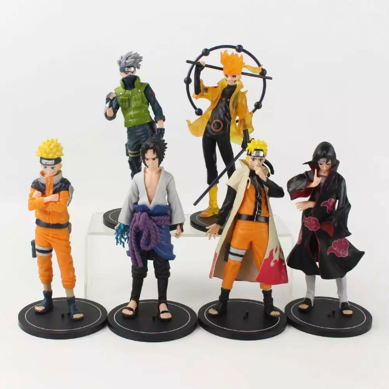 (BISA COD)ACTION FIGURE NARUTO RIKUDO KAKASHI ITACHI SASUKE