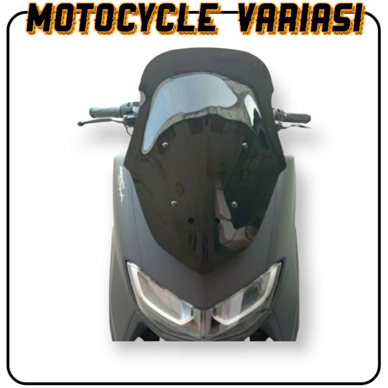 Visor windshield New Nmax 2020 model XMAX Hitam Putih Clear Bening Smoke Rayben