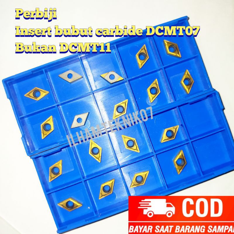 insert bubut pahat bubut insert DCMT07 CARBIDE pahat bubut DCMT07