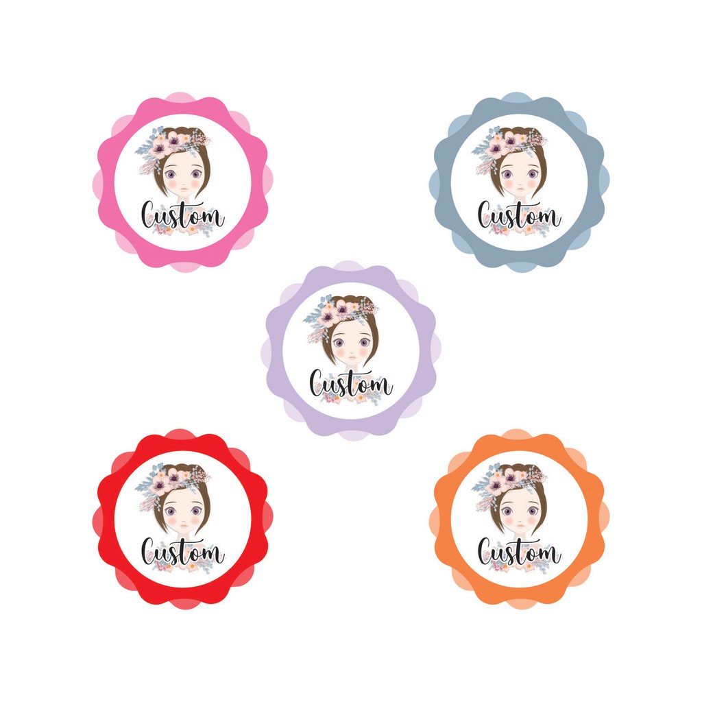 Custom Thank You Sticker TS001