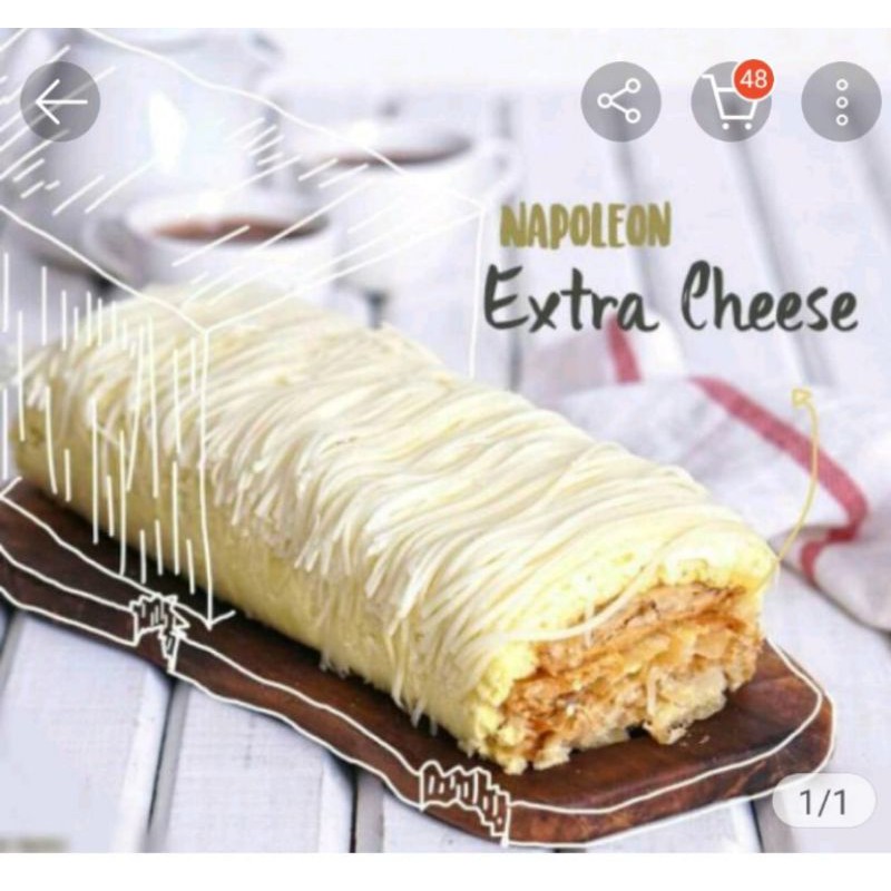 

BEST SELLER MEDAN NAPOLEON EXTRA CHEESE