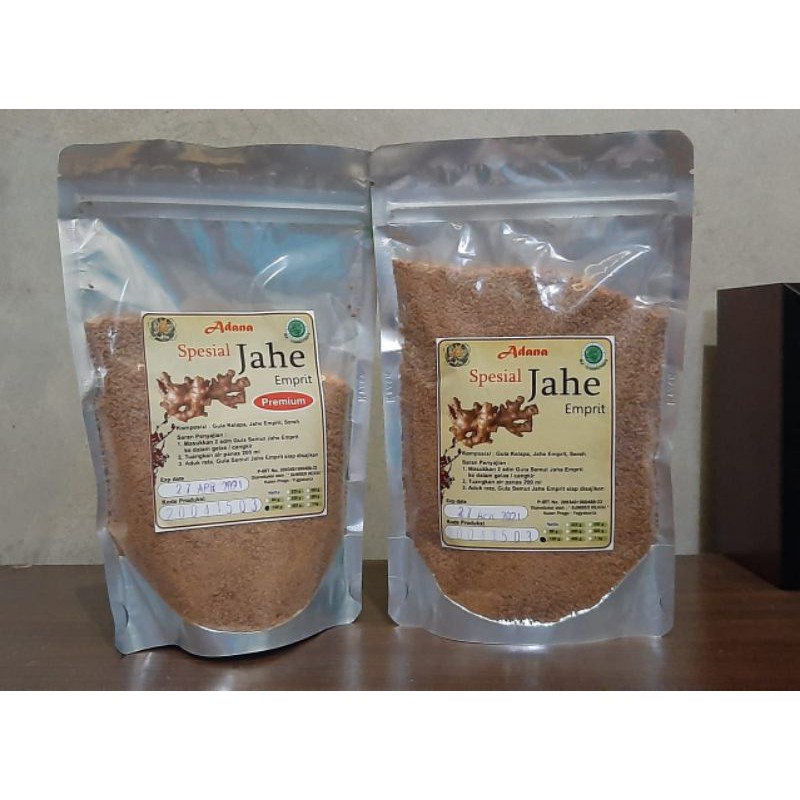 JAHE EMPRIT PREMIUM ALAMI | JAHE EMPRIT SUPER GULA KELAPA SEREH SIAP SAJI 180GRAM