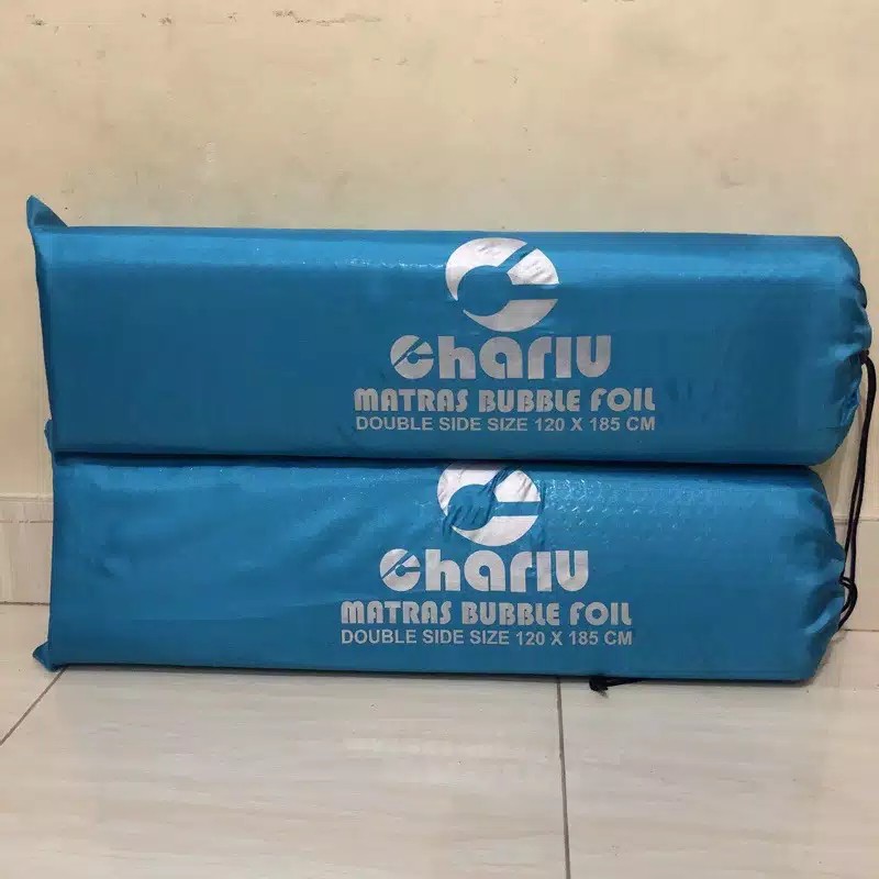 Matras Aloy Camping Lipat Aluminium Foil Double Side 185 x 120