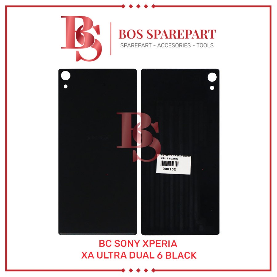 TUTUP BELAKANG SONY XPERIA XA ULTRA DUAL 6 BLACK / BACK DOOR / BACK COVER