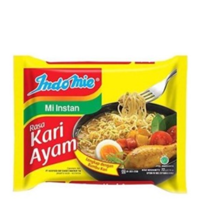 

Indomie Mie Instan Kari Ayam 5 x 75 gr