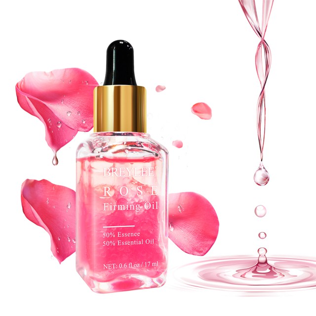 Rose Firming Oil Serum 50% Essence 50% Essential Oil - Memutihkan Kulit Anti Aging Anti Penuaan